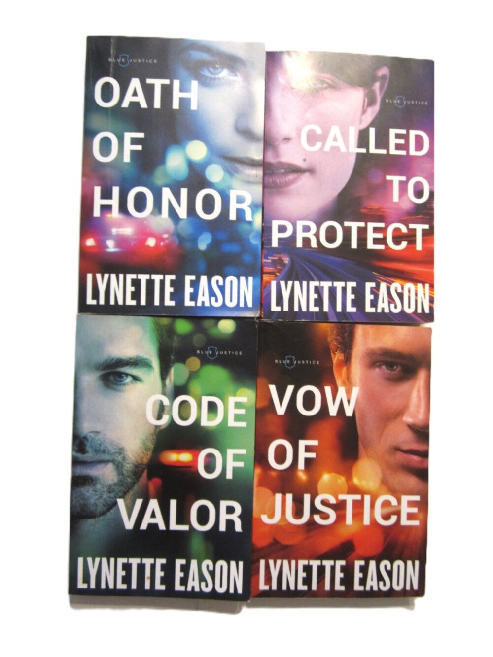 Lynette Eason Blue Justice Set 4 Paperback Books Christian Fiction